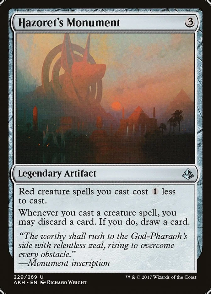 Hazoret's Monument 「AKH/229」「EN」
