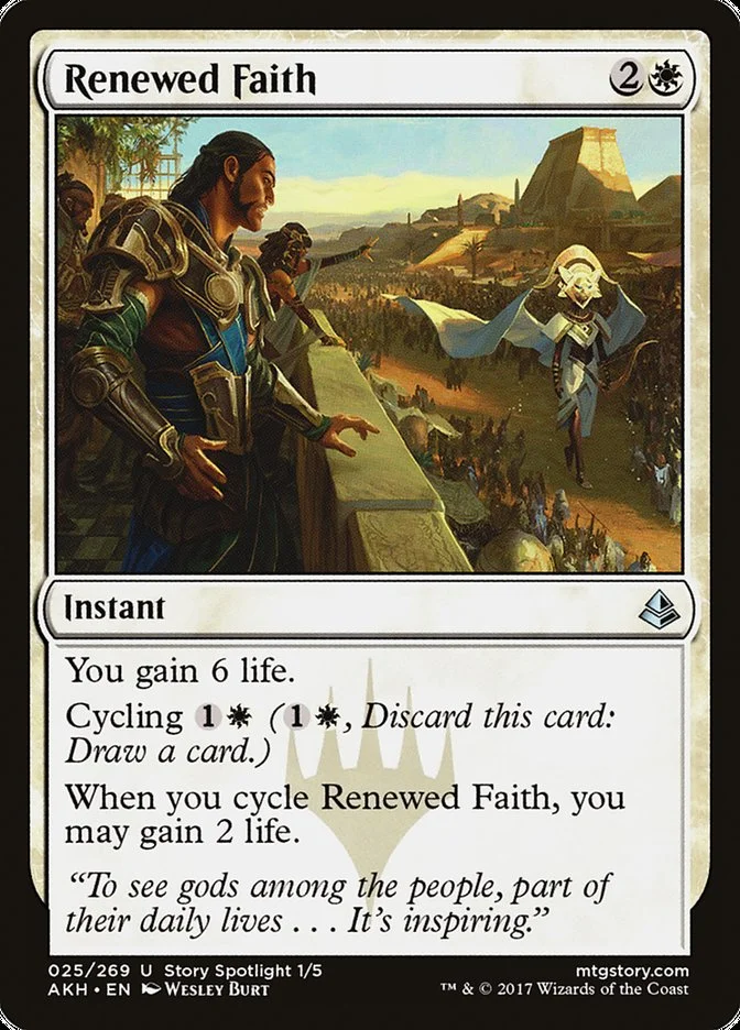 Renewed Faith 「AKH/25」「EN」
