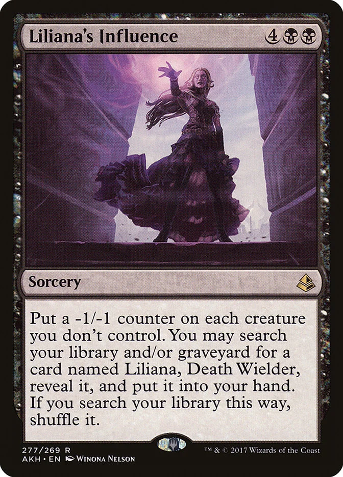 Liliana's Influence 「AKH/277」「EN」