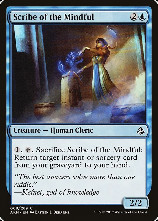 Scribe of the Mindful 「AKH/68」「EN」