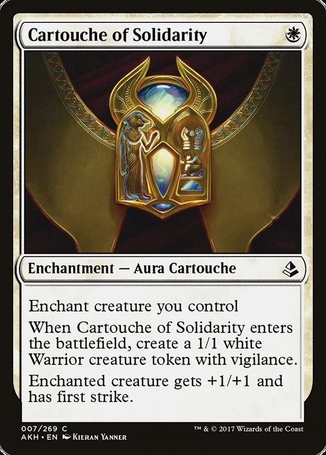 Cartouche of Solidarity 「AKH/7」「EN」
