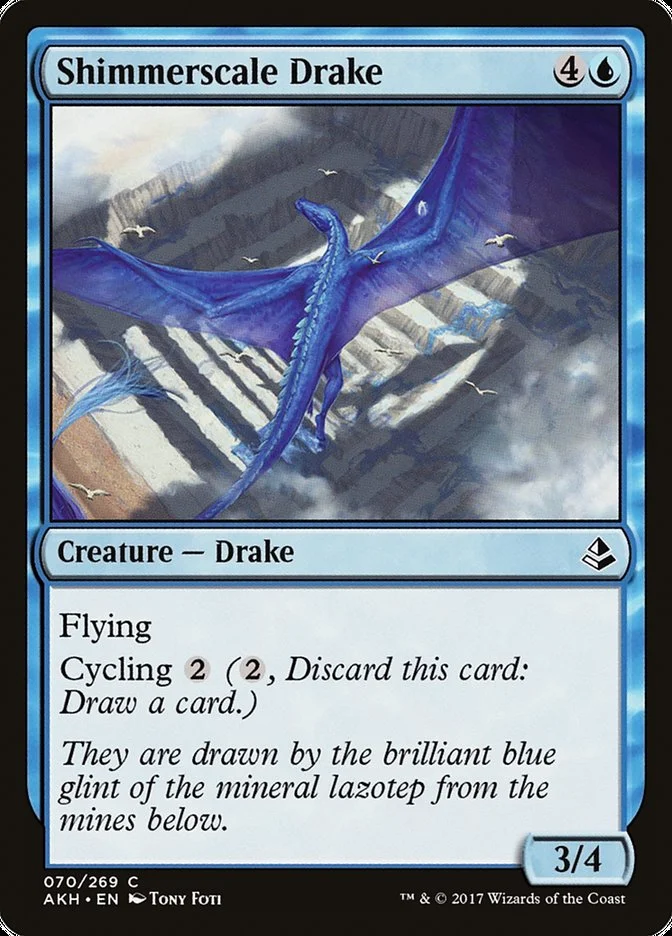 Shimmerscale Drake 「AKH/70」「EN」
