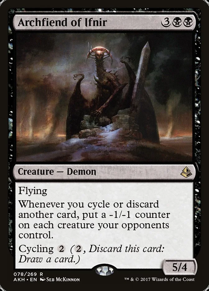Archfiend of Ifnir 「AKH/78」「EN」