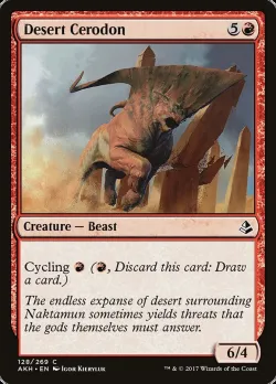 Desert Cerodon #128 · Magic: The Gathering