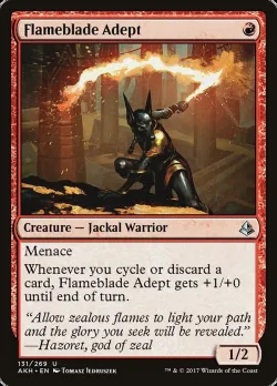 Flameblade Adept #131 · Magic: The Gathering