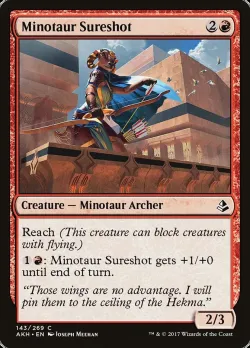 Minotaur Sureshot #143 · Magic: The Gathering