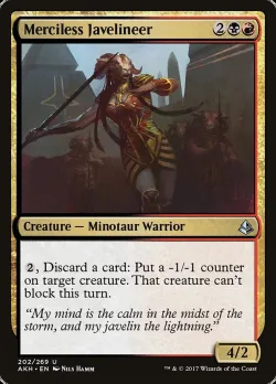 Merciless Javelineer #202 · Magic: The Gathering