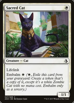 Sacred Cat #27 · Magic: The Gathering