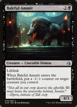 Baleful Ammit #79 · Magic: The Gathering