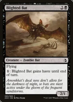 Blighted Bat #80 · Magic: The Gathering