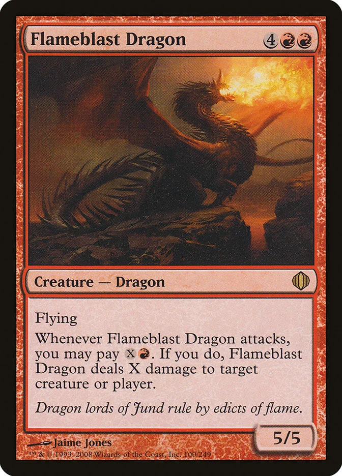 Flameblast Dragon 「ALA/100」「EN」