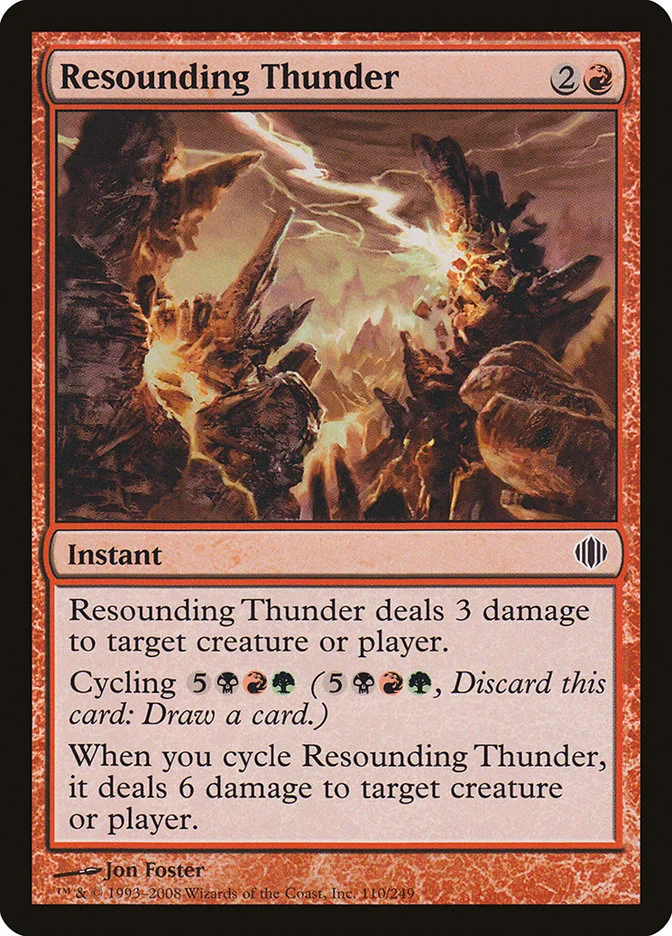 Resounding Thunder 「ALA/110」「EN」