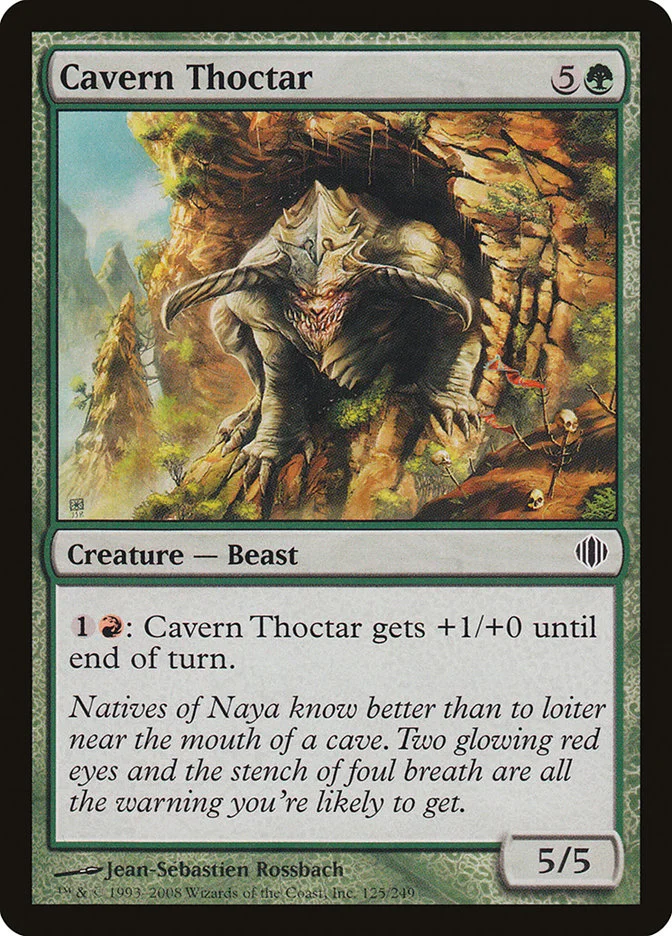 Cavern Thoctar 「ALA/125」「EN」
