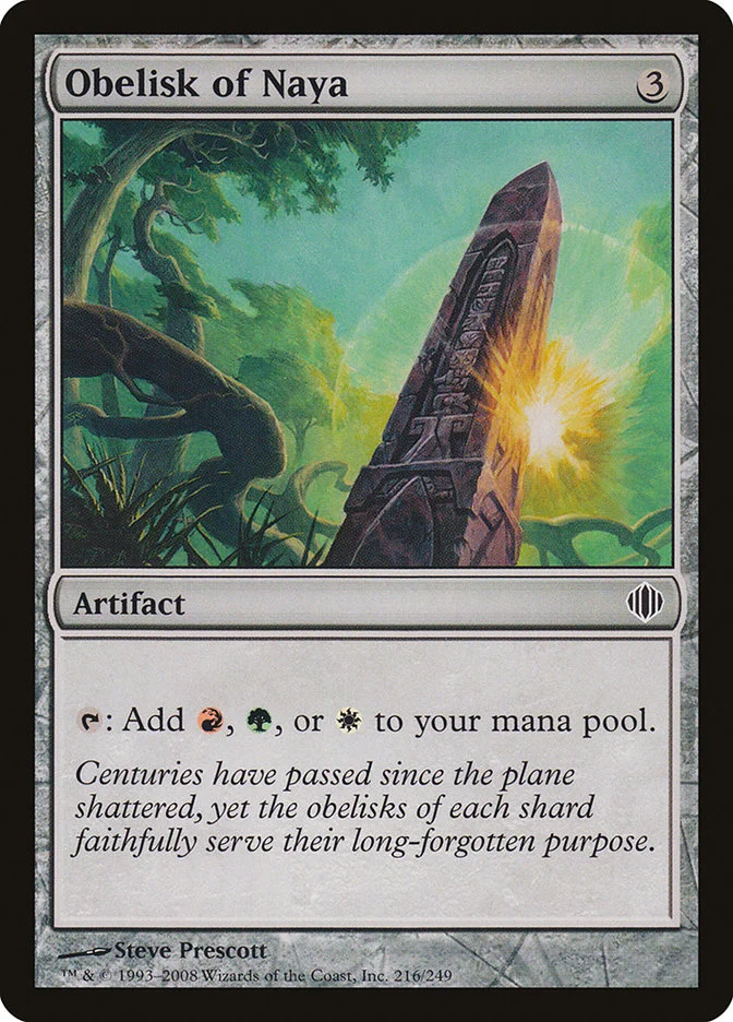 Obelisk of Naya 「ALA/216」「EN」