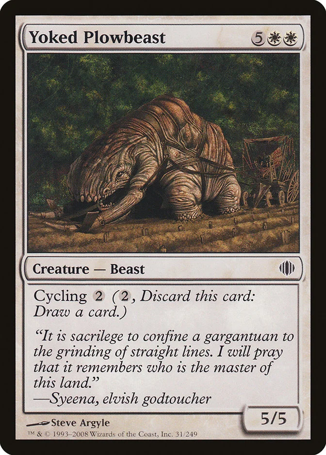 Yoked Plowbeast 「ALA/31」「EN」