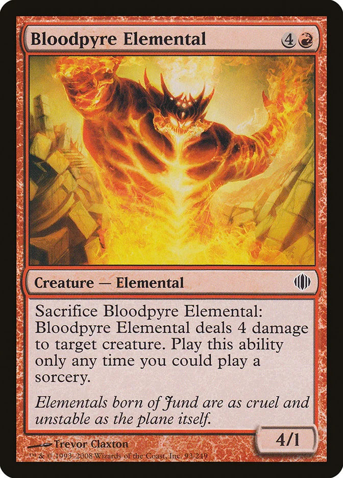Bloodpyre Elemental 「ALA/93」「EN」