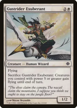 Gustrider Exuberant #13 · Magic: The Gathering