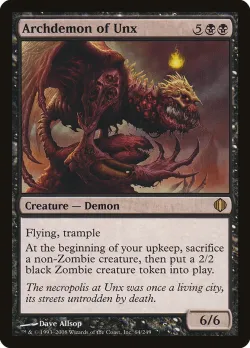 Archdemon of Unx #64 · Magic: The Gathering