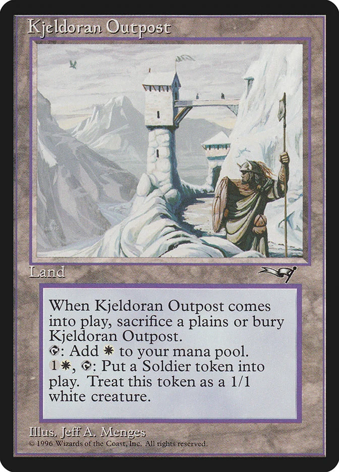 Kjeldoran Outpost 「ALL/139」「EN」