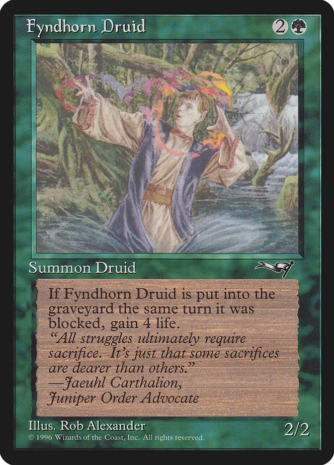 Fyndhorn Druid 「ALL/90a」「EN」