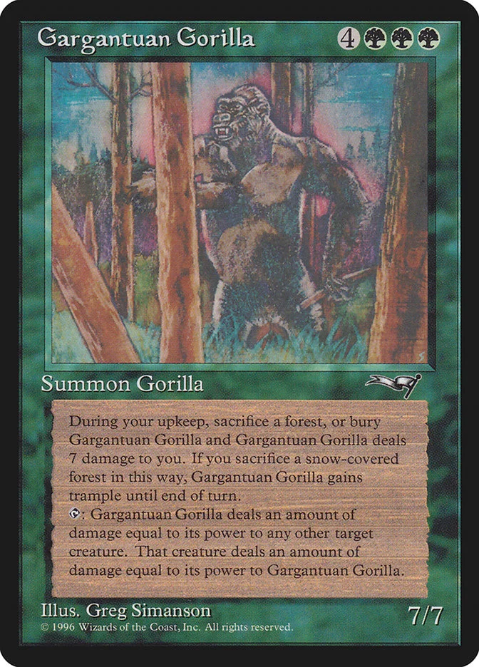 Gargantuan Gorilla 「ALL/91」「EN」