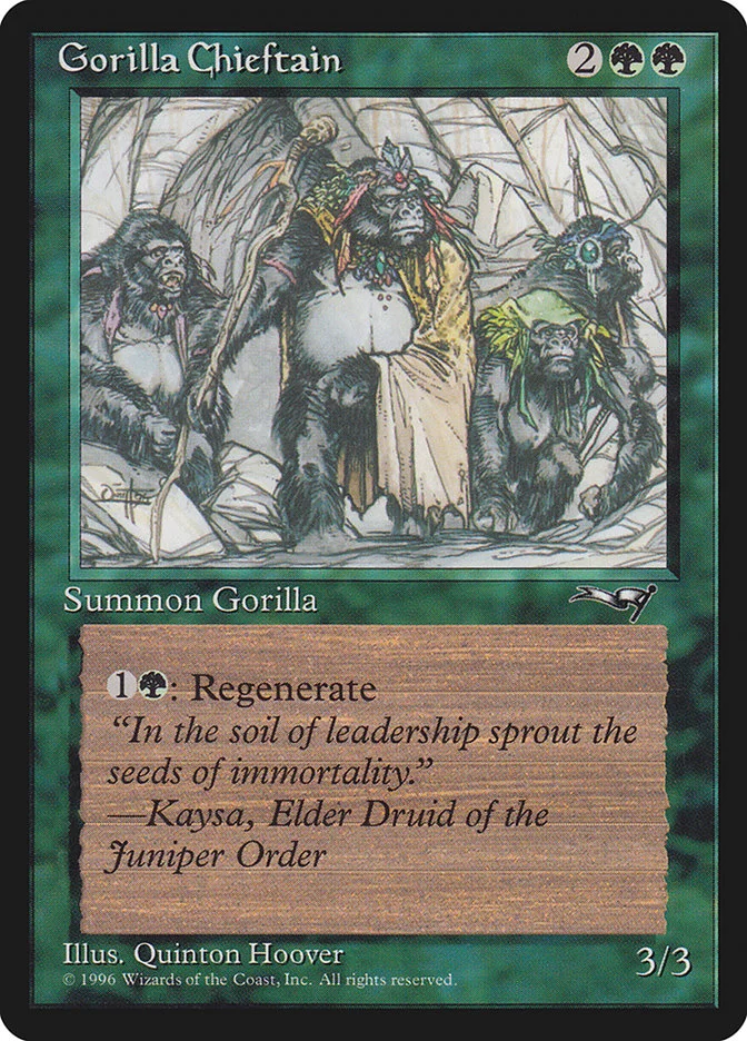 Gorilla Chieftain 「ALL/94b」「EN」