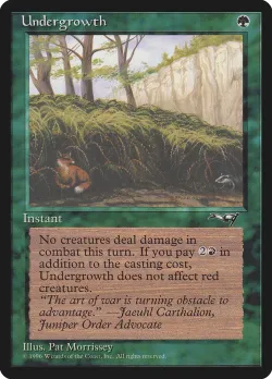 Undergrowth #102b · Magic: The Gathering