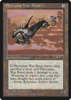 Phyrexian War Beast 「ALL/127b」「EN」