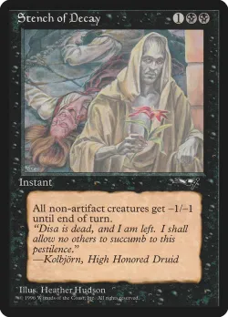 Stench of Decay #61a · Magic: The Gathering