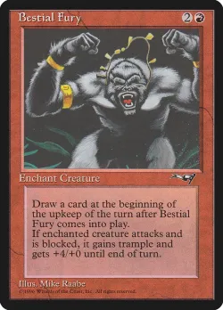 Bestial Fury #67b · Magic: The Gathering