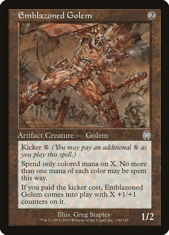 Emblazoned Golem 「APC/136」「EN」