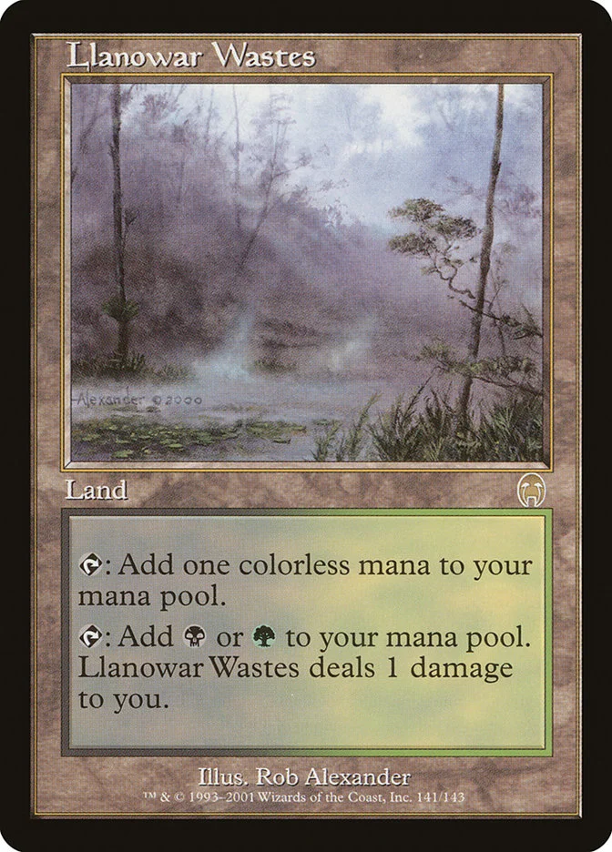 Llanowar Wastes 「APC/141」「EN」