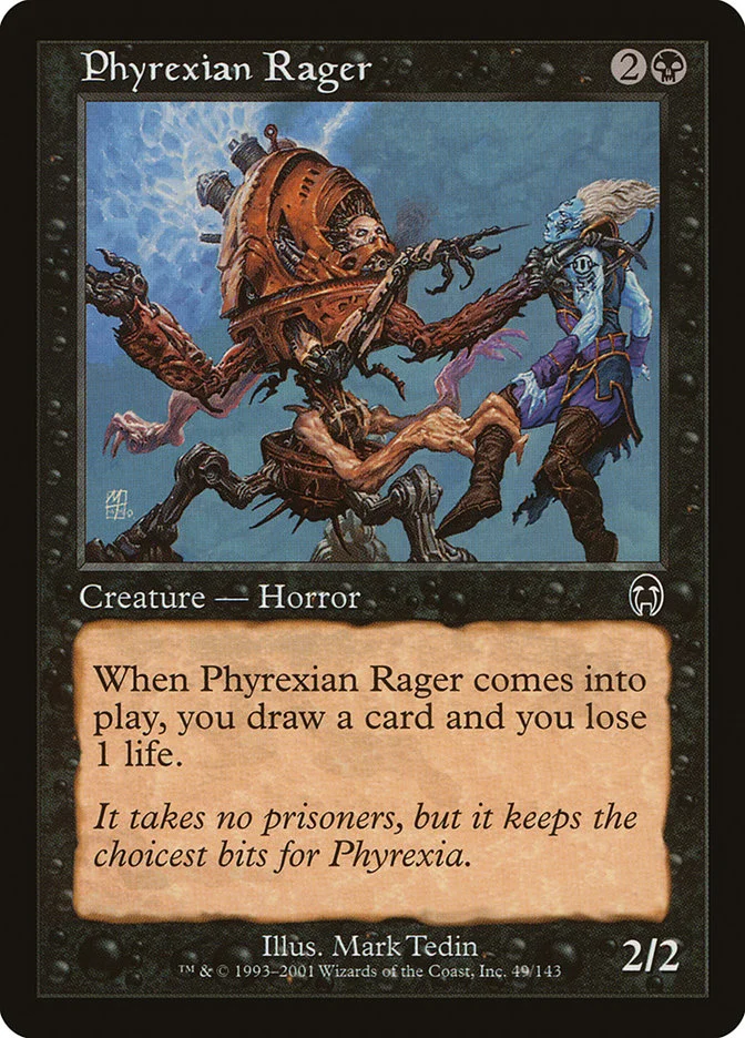 Phyrexian Rager 「APC/49」「EN」