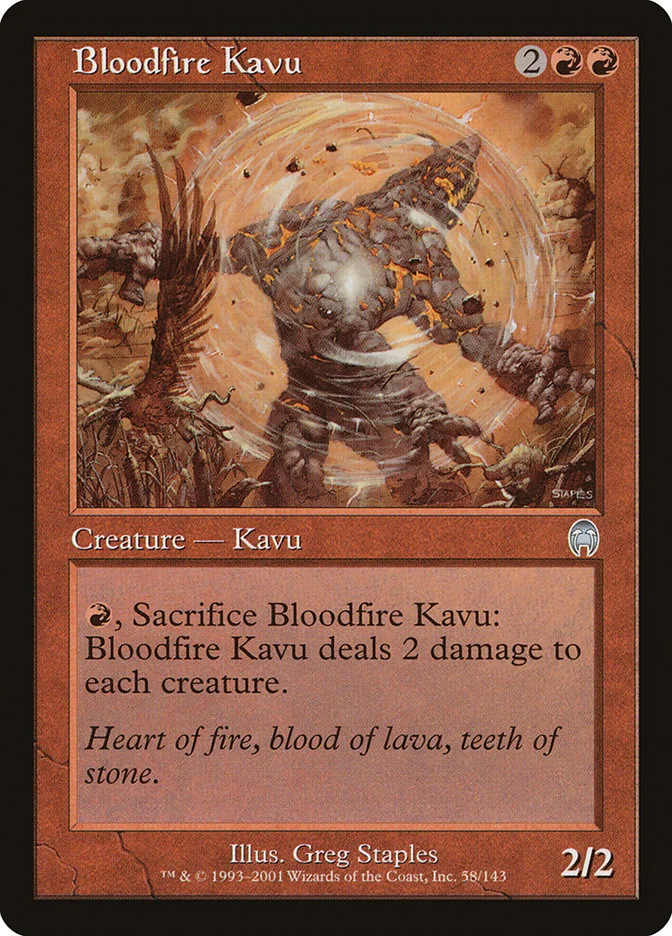 Bloodfire Kavu 「APC/58」「EN」