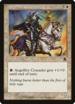 Angelfire Crusader #1 · Magic: The Gathering