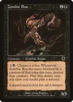 Zombie Boa #54 · Magic: The Gathering