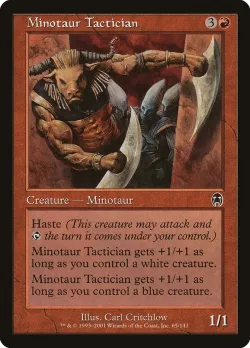 Minotaur Tactician #65 · Magic: The Gathering