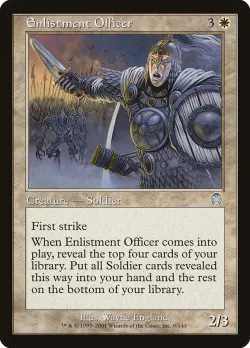 Enlistment Officer #9 · Magic: The Gathering