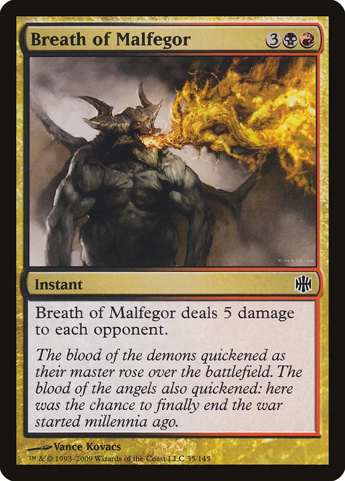 Breath of Malfegor 「ARB/35」「EN」