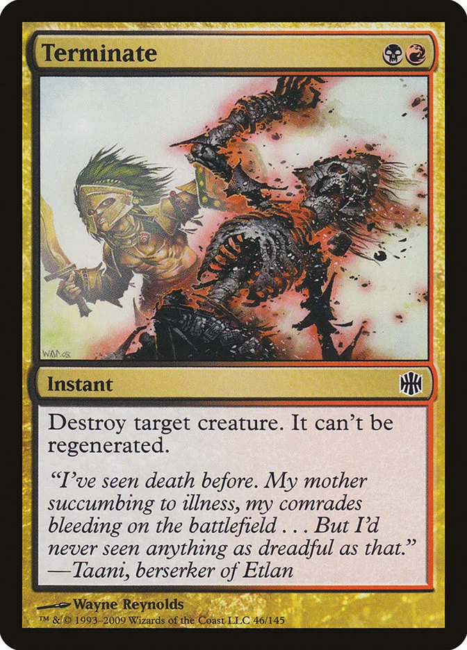 Terminate 「ARB/46」「EN」