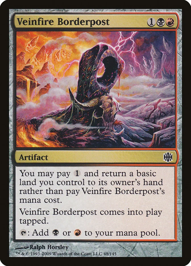 Veinfire Borderpost 「ARB/48」「EN」