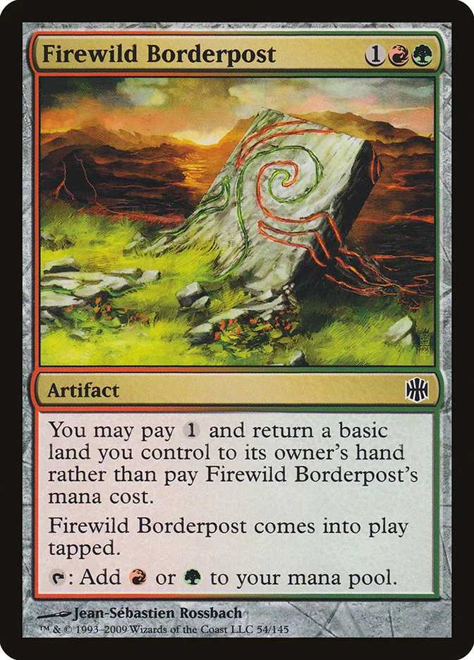 Firewild Borderpost 「ARB/54」「EN」
