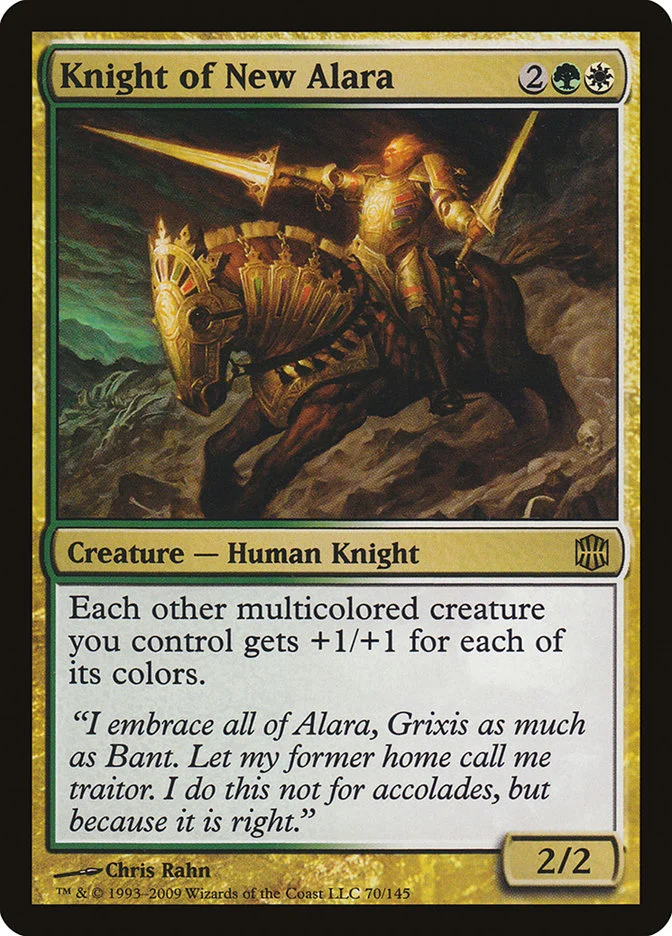 Knight of New Alara 「ARB/70」「EN」