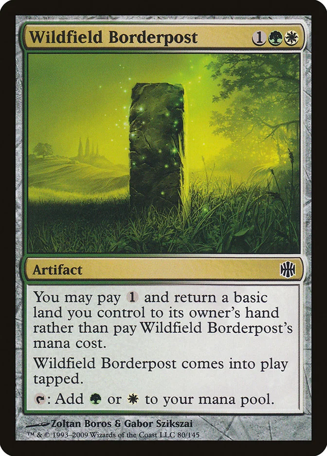 Wildfield Borderpost 「ARB/80」「EN」
