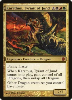 Karrthus, Tyrant of Jund 「ARB/117」「EN」