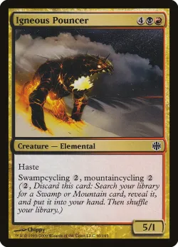 Igneous Pouncer #40 · Magic: The Gathering