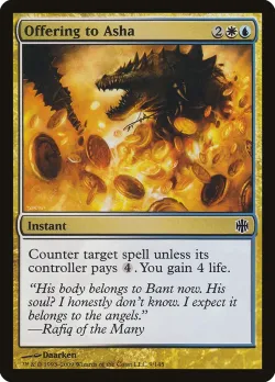 Offering to Asha #9 · Magic: The Gathering