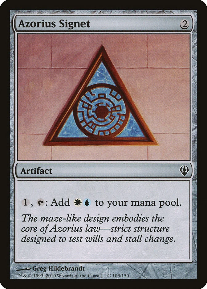 Azorius Signet 「ARC/103」「EN」
