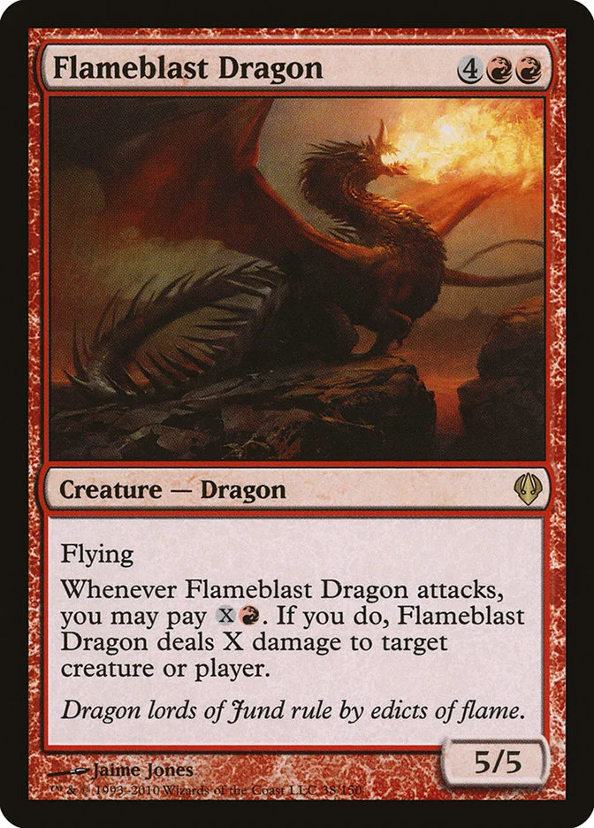 Flameblast Dragon 「ARC/38」「EN」