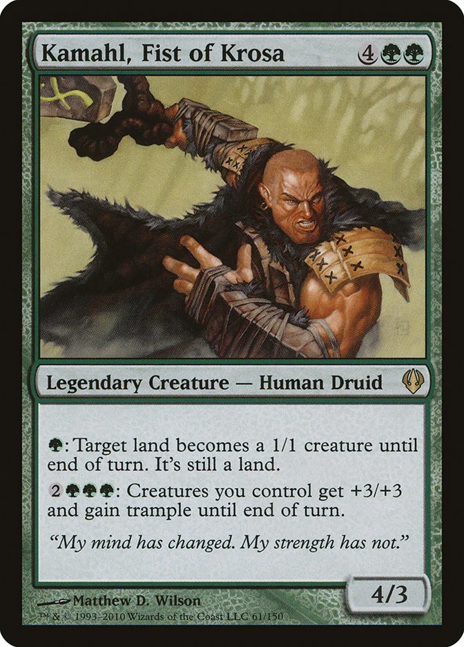 Kamahl, Fist of Krosa 「ARC/61」「EN」